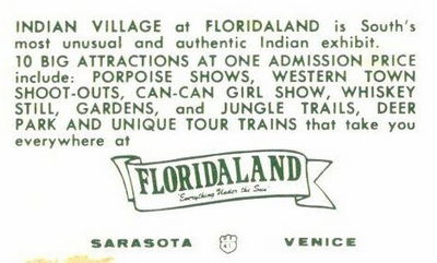 Floridaland - Postcard Back